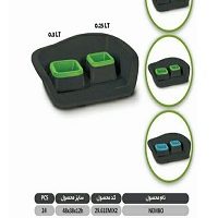 بهترین ظرف غذاخوری دوقلو به همراه سینی